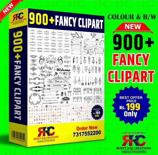 900+ Full HD Fancy Clipart Design