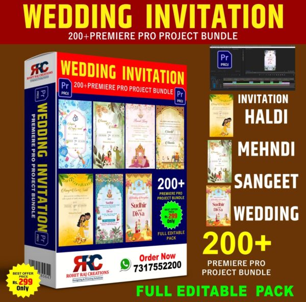 Wedding Invitation Project Pack
