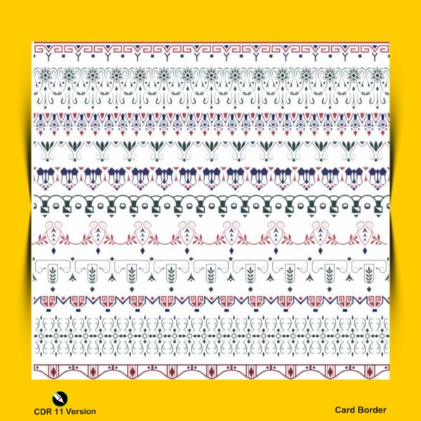 Shadi Card Border design