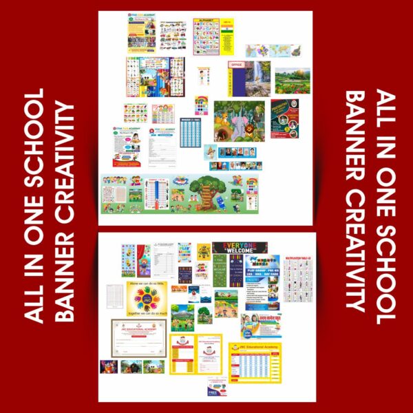 All in One School Banner Creativity