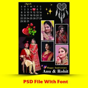 Collage Photo Frame Design PSD