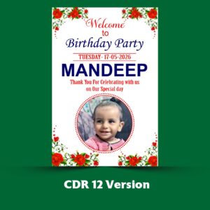 Birthday Standee Banner